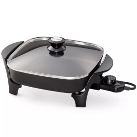 11" Electric Skillet - Black