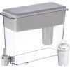 Extra Large 27-Cup UltraMax Filtered Water Dispenser with Filter - Gray