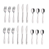 Exzact Children Flatware 18pcs Stainless Steel Kid Silverware