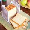 1pc Toast Cutter; Bread Slicer; Toast Layerer; Bread Cake Slicer; Foldable Adjustable Slicing Knife; Toast Tool