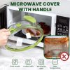 Microwave Cover for Food, Clear Microwave Splatter Cover