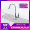 1PCS Silicone Faucet Absorbent Mat Sink Splash Guard Drain Pad Water Splash Catcher Mats Sink Countertop Protector Kitchen tools