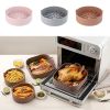 1pc Round Air Fryer Silicone Pot Silicone Air Fryer Baking Mat Oven Heat Insulation Mat Kitchen Baking Utensils