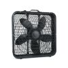 InfiniPower 20' Box Fan, 3-Speed Cooling Table Fan with Aerodynamic Shaped Fan Blades, Convenient Carry Handle and Safety Grills, For Home Office Colo