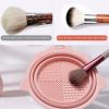 Silicone Makeup Brush Cleaner Foundation Makeup Puff Sponge Scrubber Board Pad Make Up Washing Brush Gel Cleaning Mat Hand Tool