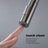 Stainless steel kitchen faucet