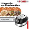 5 Core Asian Rice Cooker ‚Ä¢ Large Rice Maker ‚Ä¢ w 15 Preset ‚Ä¢ Large Touch Screen ‚Ä¢ Nonstick Inner Pot ‚Ä¢ 21 Cups Capacity - RC 0502